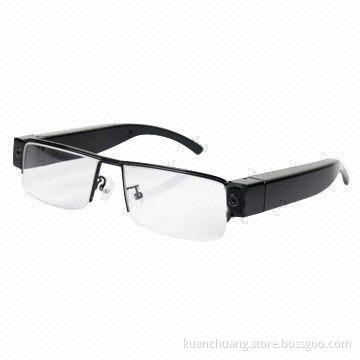 Glasses Mini DV with 1,080p, Supports 32GB TF Card